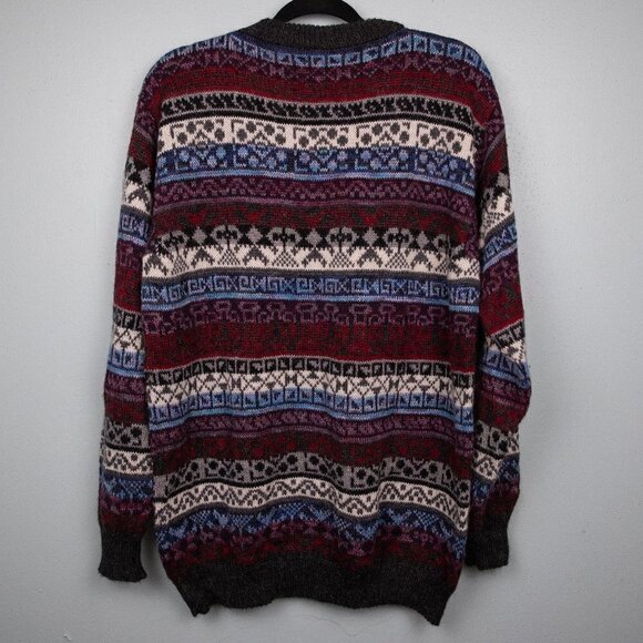 Inka Traditions Baby Alpaca Fair Isle sweater-L - Picture 4 of 4